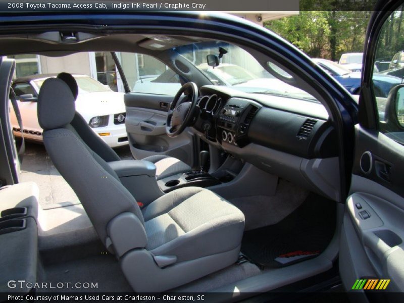 Indigo Ink Pearl / Graphite Gray 2008 Toyota Tacoma Access Cab