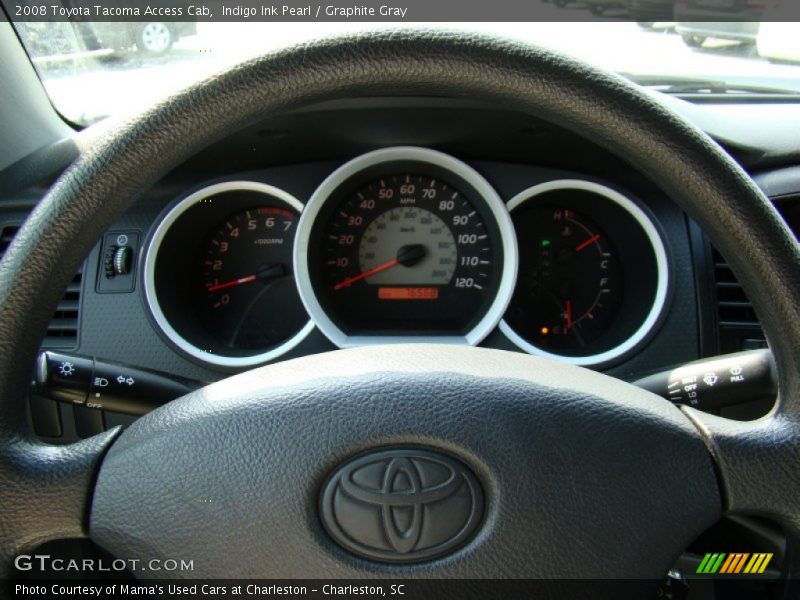 Indigo Ink Pearl / Graphite Gray 2008 Toyota Tacoma Access Cab