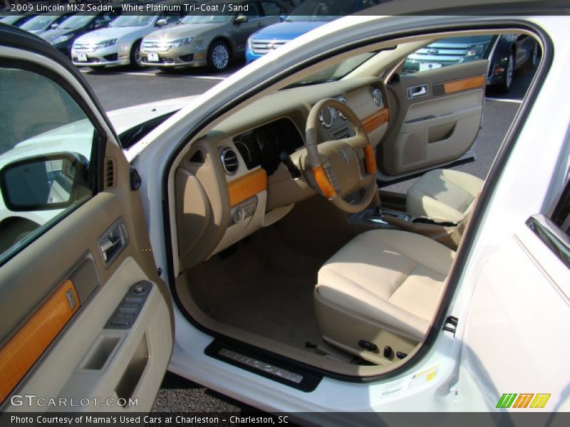  2009 MKZ Sedan Sand Interior