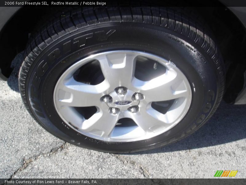 Redfire Metallic / Pebble Beige 2006 Ford Freestyle SEL