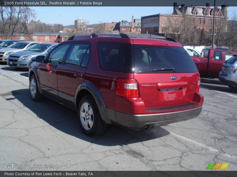Redfire Metallic / Pebble Beige 2006 Ford Freestyle SEL
