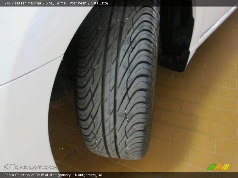 Winter Frost Pearl / Cafe Latte 2007 Nissan Maxima 3.5 SL