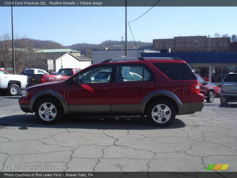 Redfire Metallic / Pebble Beige 2006 Ford Freestyle SEL