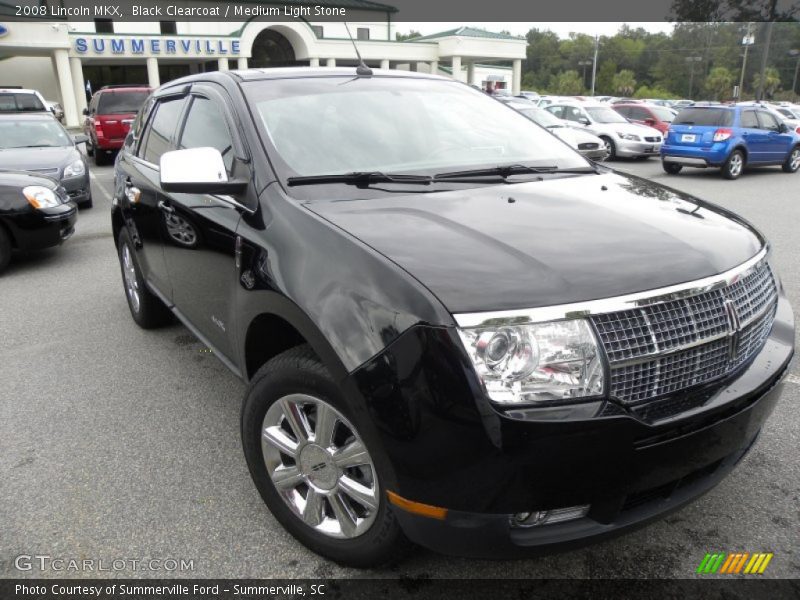 Black Clearcoat / Medium Light Stone 2008 Lincoln MKX