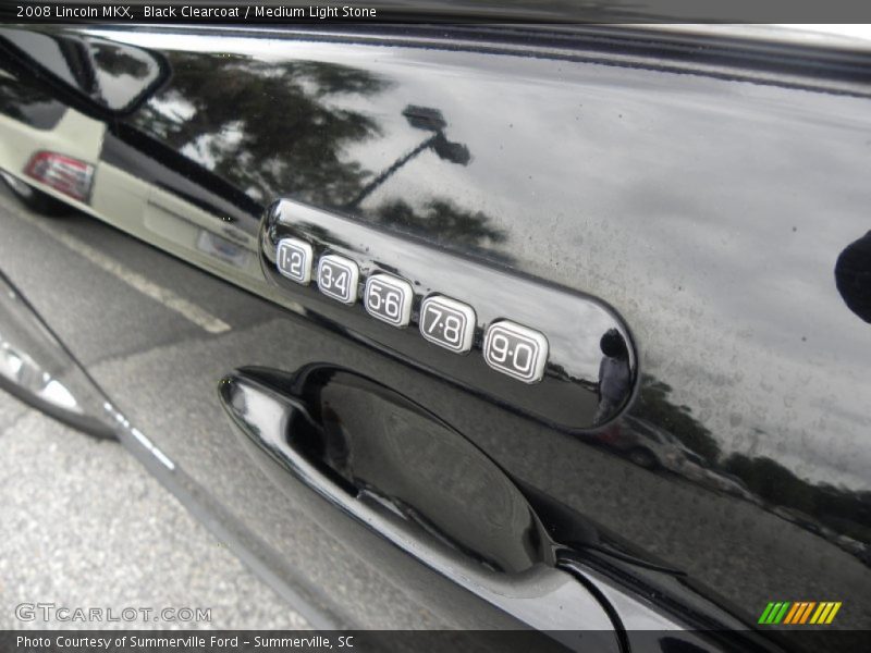 Black Clearcoat / Medium Light Stone 2008 Lincoln MKX