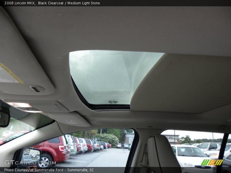 Black Clearcoat / Medium Light Stone 2008 Lincoln MKX
