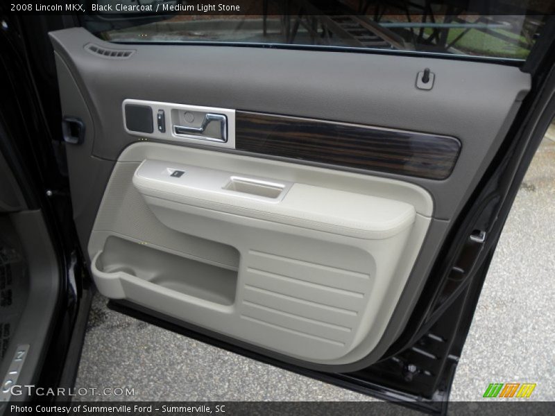 Black Clearcoat / Medium Light Stone 2008 Lincoln MKX