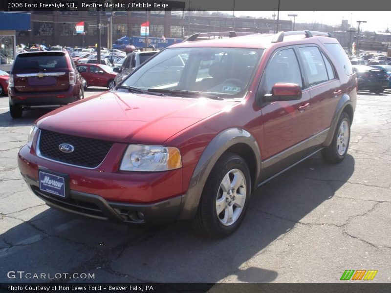 Redfire Metallic / Pebble Beige 2006 Ford Freestyle SEL