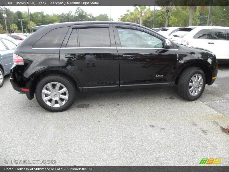 Black Clearcoat / Medium Light Stone 2008 Lincoln MKX