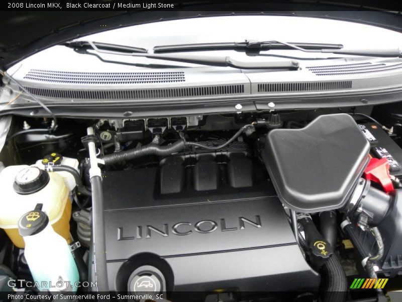 Black Clearcoat / Medium Light Stone 2008 Lincoln MKX