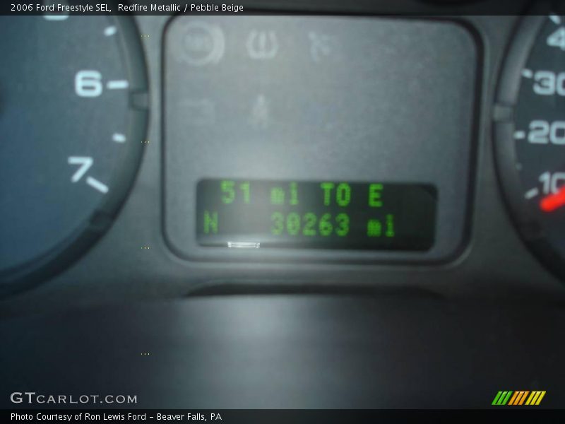 Redfire Metallic / Pebble Beige 2006 Ford Freestyle SEL