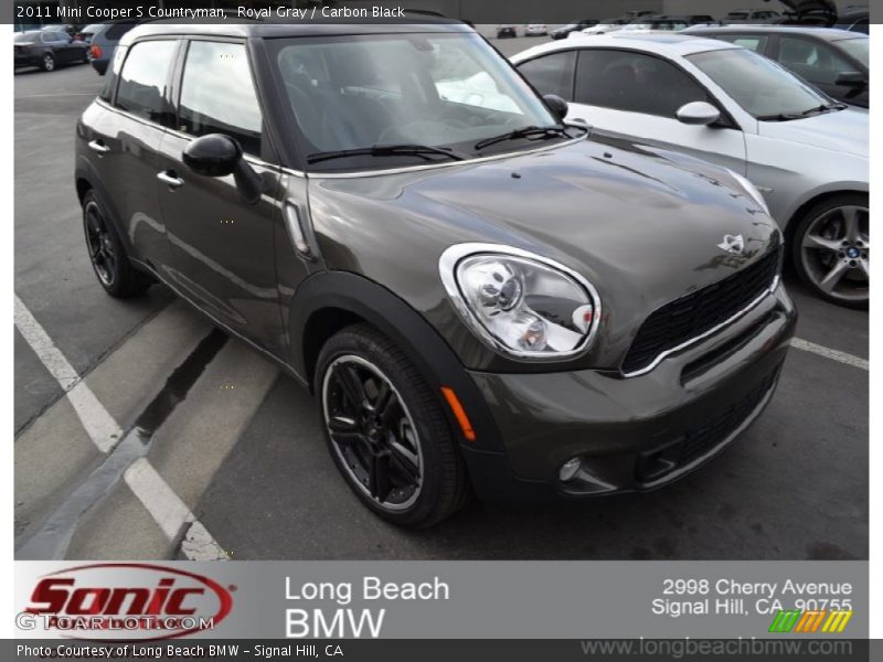 Royal Gray / Carbon Black 2011 Mini Cooper S Countryman