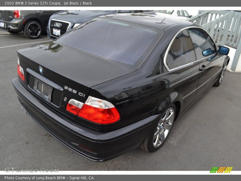 Jet Black / Black 2003 BMW 3 Series 325i Coupe