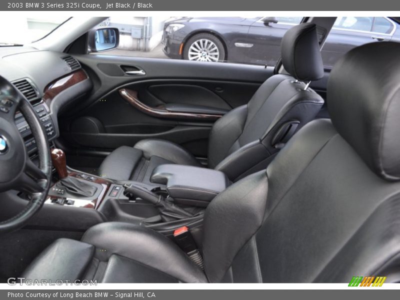 Jet Black / Black 2003 BMW 3 Series 325i Coupe