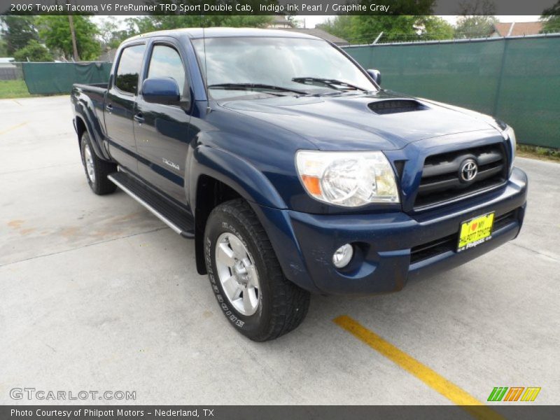 Indigo Ink Pearl / Graphite Gray 2006 Toyota Tacoma V6 PreRunner TRD Sport Double Cab