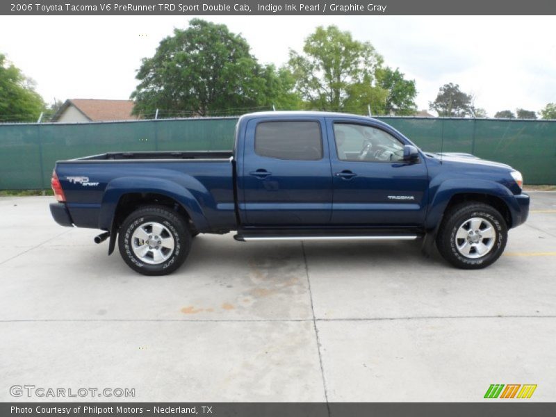Indigo Ink Pearl / Graphite Gray 2006 Toyota Tacoma V6 PreRunner TRD Sport Double Cab