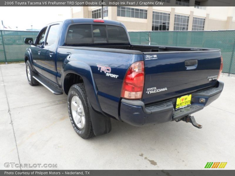 Indigo Ink Pearl / Graphite Gray 2006 Toyota Tacoma V6 PreRunner TRD Sport Double Cab
