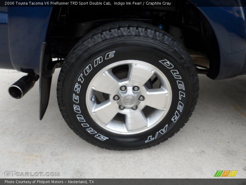 Indigo Ink Pearl / Graphite Gray 2006 Toyota Tacoma V6 PreRunner TRD Sport Double Cab