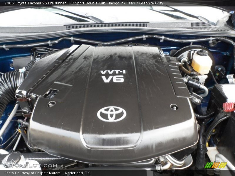 Indigo Ink Pearl / Graphite Gray 2006 Toyota Tacoma V6 PreRunner TRD Sport Double Cab
