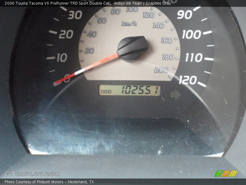 Indigo Ink Pearl / Graphite Gray 2006 Toyota Tacoma V6 PreRunner TRD Sport Double Cab