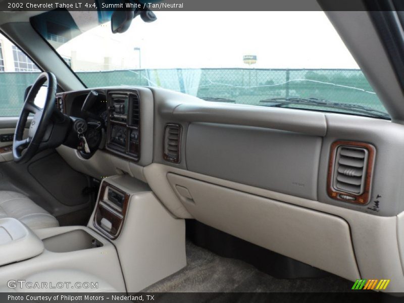 Summit White / Tan/Neutral 2002 Chevrolet Tahoe LT 4x4