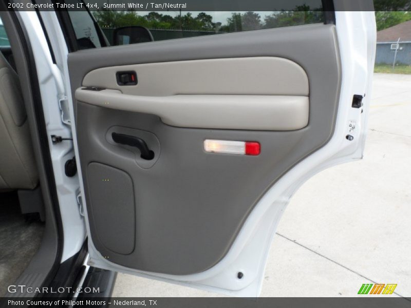 Summit White / Tan/Neutral 2002 Chevrolet Tahoe LT 4x4