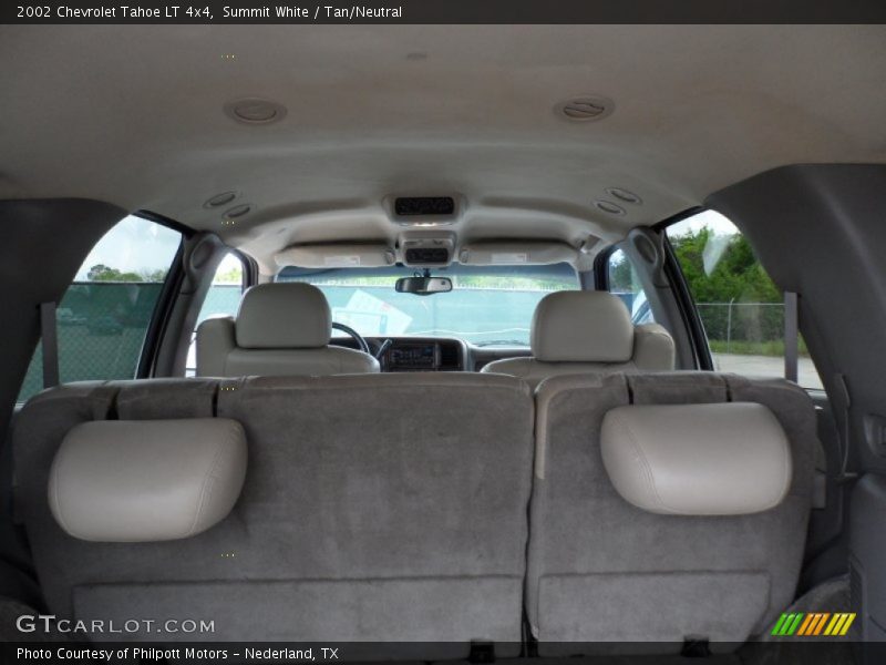 Summit White / Tan/Neutral 2002 Chevrolet Tahoe LT 4x4