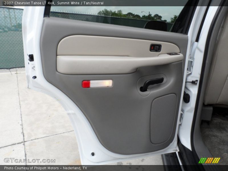 Summit White / Tan/Neutral 2002 Chevrolet Tahoe LT 4x4