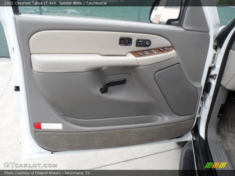 Summit White / Tan/Neutral 2002 Chevrolet Tahoe LT 4x4