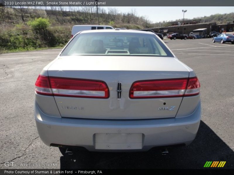 Smoke Stone Metallic / Light Camel 2010 Lincoln MKZ FWD