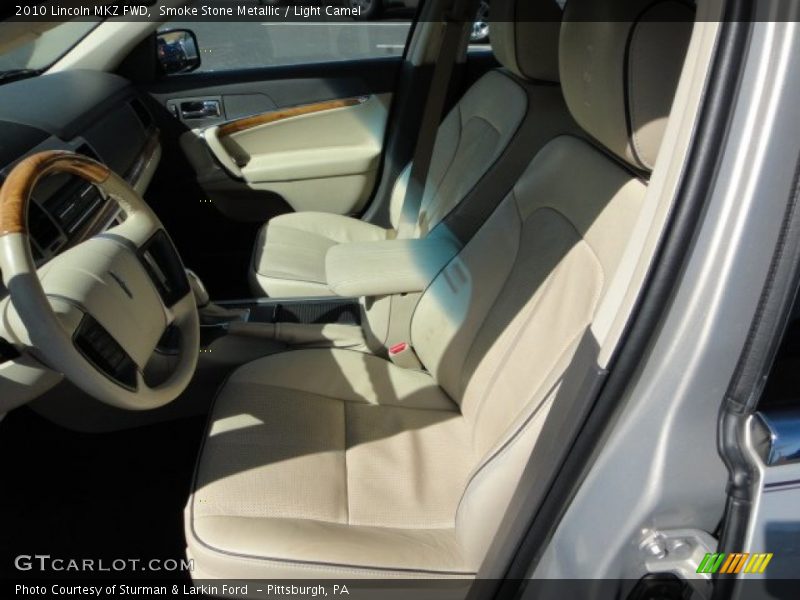 Smoke Stone Metallic / Light Camel 2010 Lincoln MKZ FWD