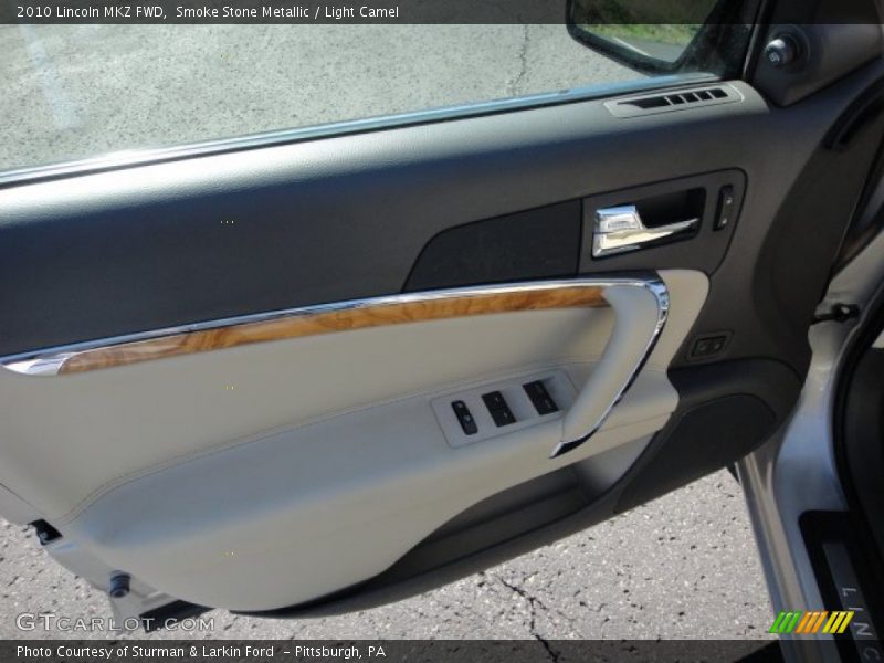 Smoke Stone Metallic / Light Camel 2010 Lincoln MKZ FWD