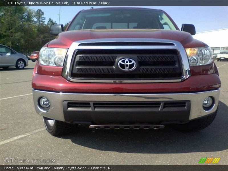 Salsa Red Pearl / Black 2010 Toyota Tundra X-SP Double Cab