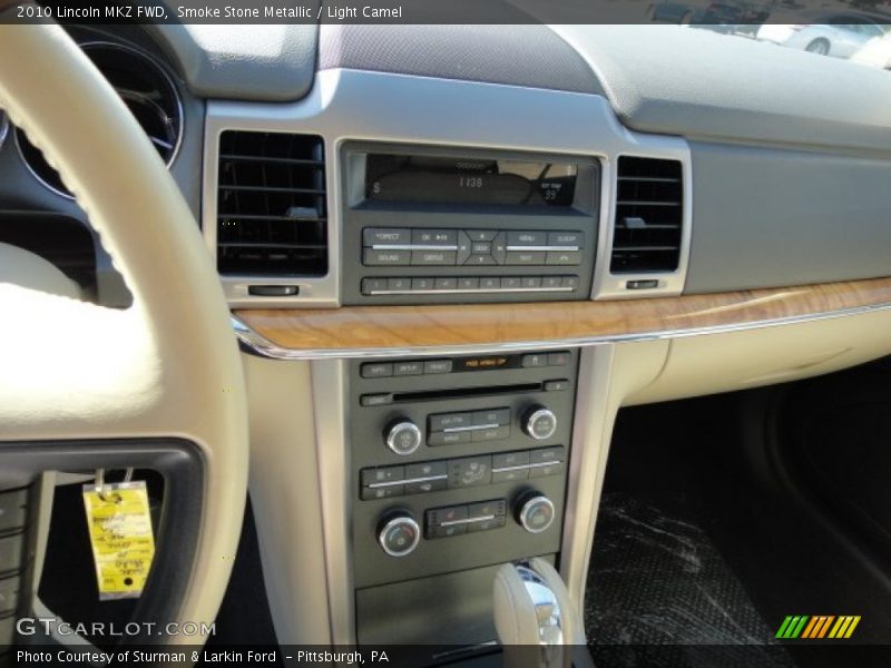 Smoke Stone Metallic / Light Camel 2010 Lincoln MKZ FWD