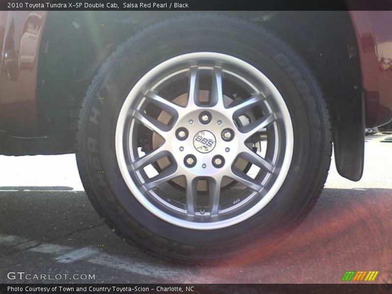 Salsa Red Pearl / Black 2010 Toyota Tundra X-SP Double Cab