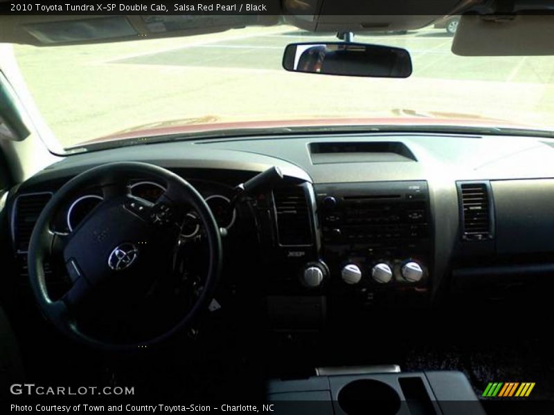 Salsa Red Pearl / Black 2010 Toyota Tundra X-SP Double Cab