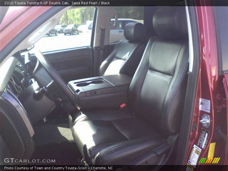 Salsa Red Pearl / Black 2010 Toyota Tundra X-SP Double Cab