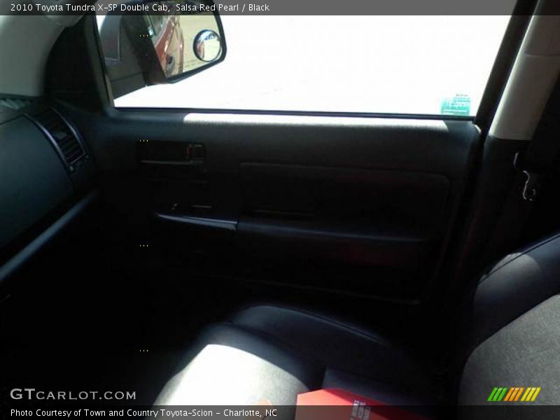 Salsa Red Pearl / Black 2010 Toyota Tundra X-SP Double Cab