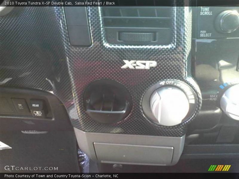 Salsa Red Pearl / Black 2010 Toyota Tundra X-SP Double Cab