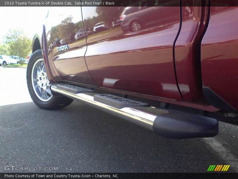 Salsa Red Pearl / Black 2010 Toyota Tundra X-SP Double Cab