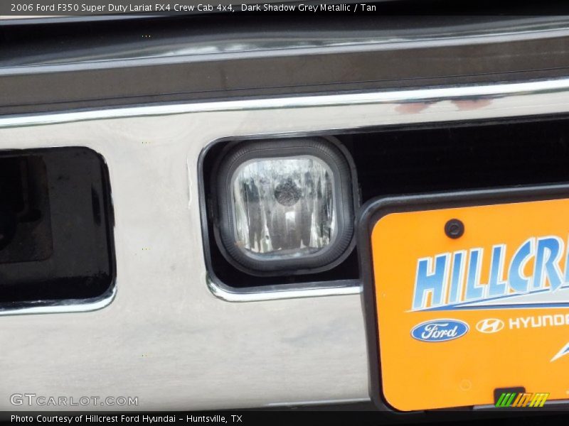 Dark Shadow Grey Metallic / Tan 2006 Ford F350 Super Duty Lariat FX4 Crew Cab 4x4
