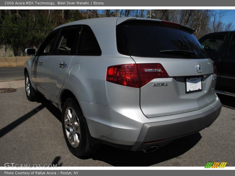 Billet Silver Metallic / Ebony 2009 Acura MDX Technology