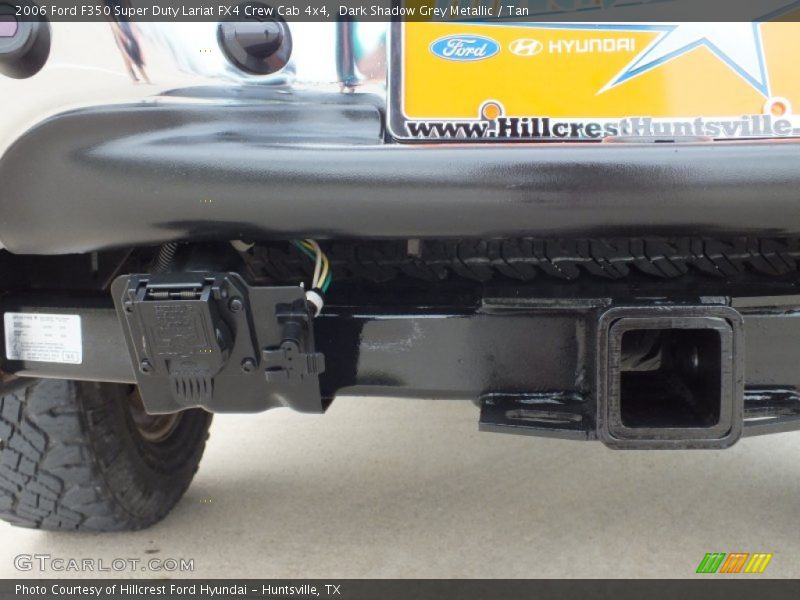 Dark Shadow Grey Metallic / Tan 2006 Ford F350 Super Duty Lariat FX4 Crew Cab 4x4