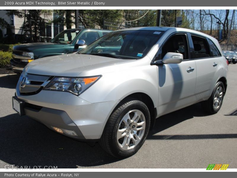 Billet Silver Metallic / Ebony 2009 Acura MDX Technology