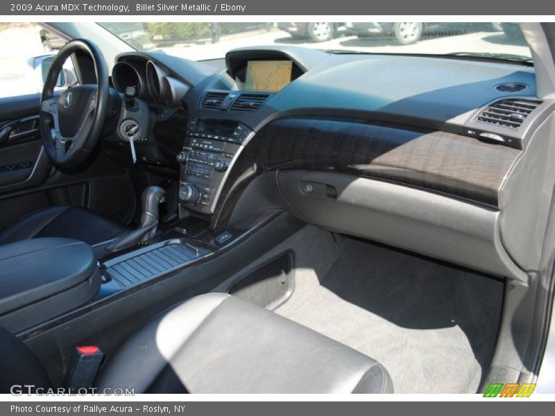 Billet Silver Metallic / Ebony 2009 Acura MDX Technology