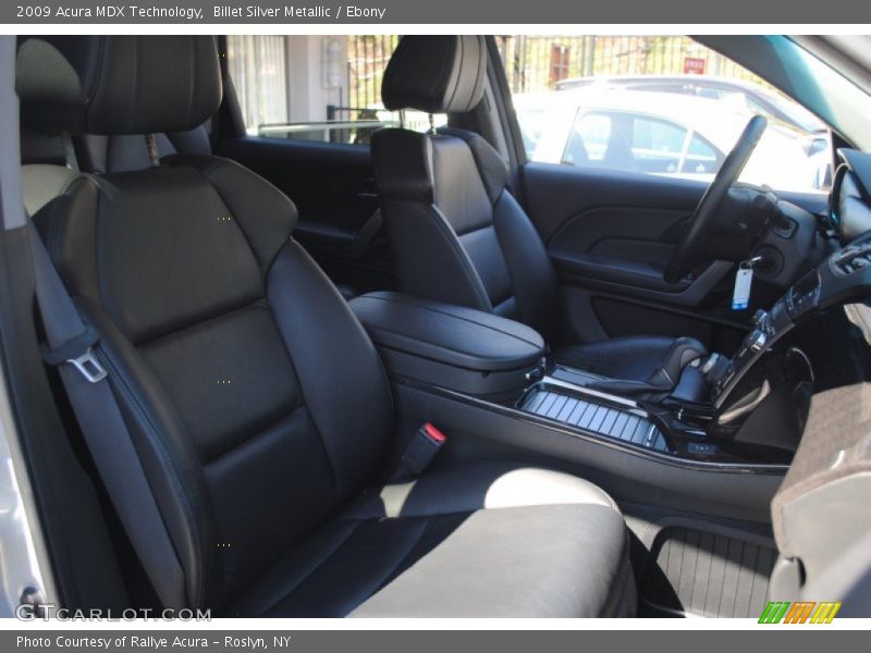 Billet Silver Metallic / Ebony 2009 Acura MDX Technology