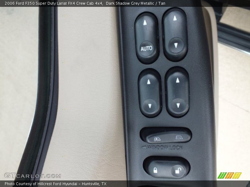 Dark Shadow Grey Metallic / Tan 2006 Ford F350 Super Duty Lariat FX4 Crew Cab 4x4