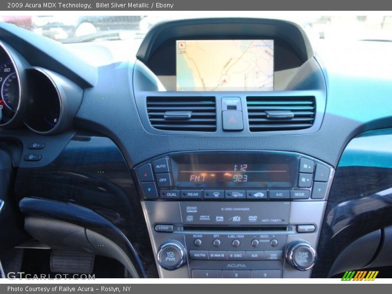 Billet Silver Metallic / Ebony 2009 Acura MDX Technology