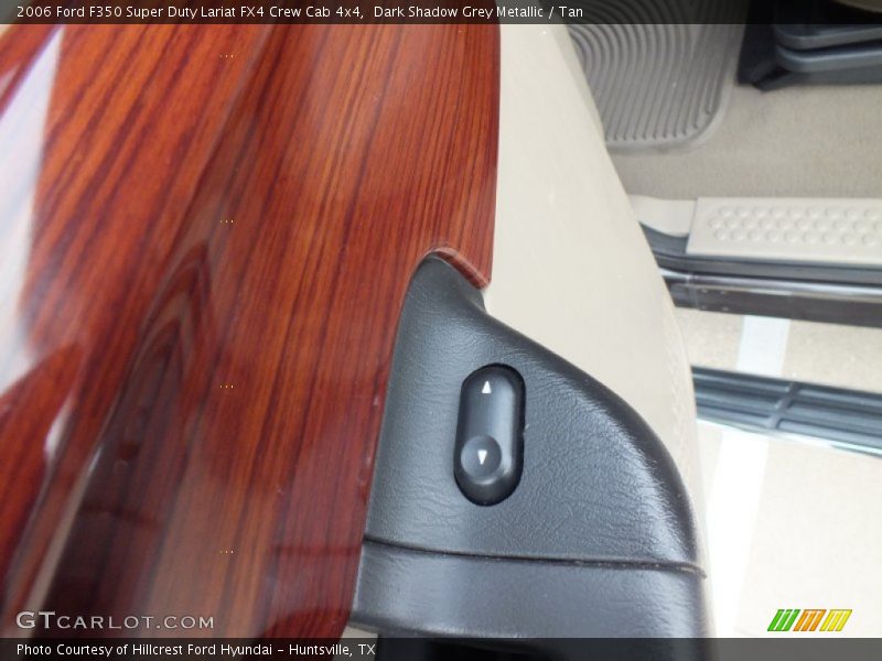 Dark Shadow Grey Metallic / Tan 2006 Ford F350 Super Duty Lariat FX4 Crew Cab 4x4