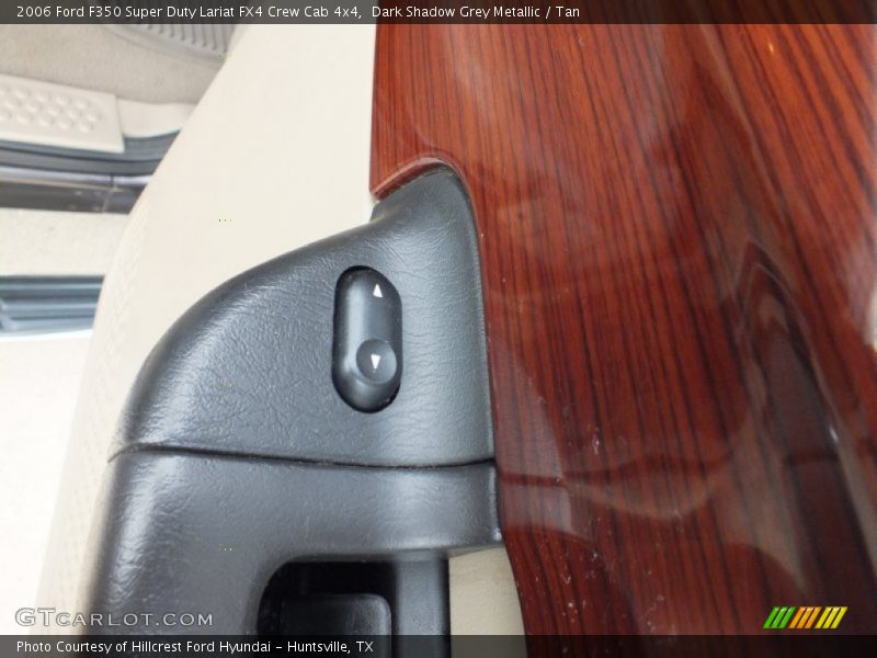 Dark Shadow Grey Metallic / Tan 2006 Ford F350 Super Duty Lariat FX4 Crew Cab 4x4